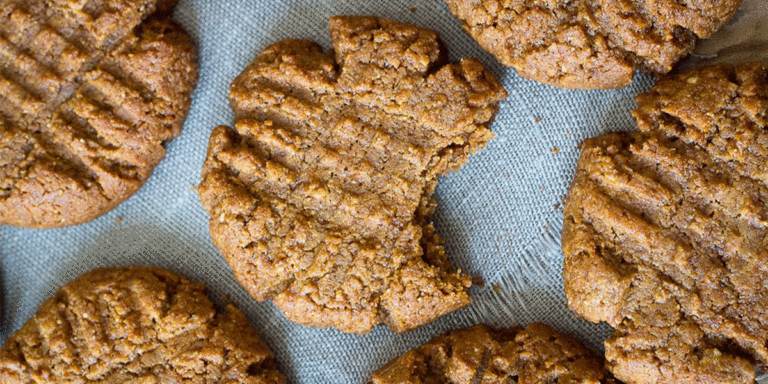 طرز تهیه کوکی بادام زمینی