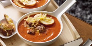 سوپ کینوا با کوفته قلقلی