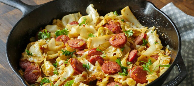 سالاد کتوژنیک تابه‌ای