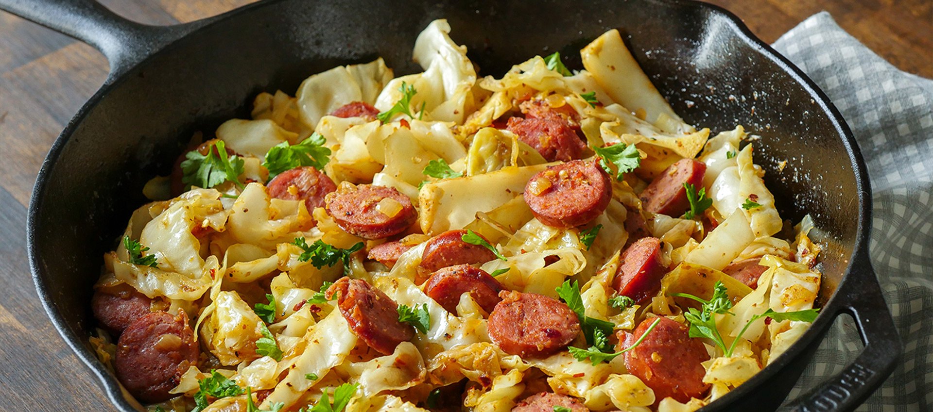 سالاد کتوژنیک تابه‌ای