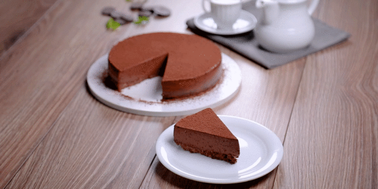 چیزکیک تریپل چاکلت