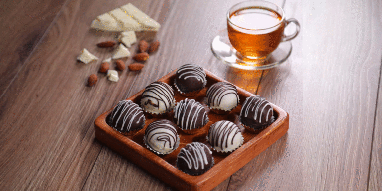 توپک شکلات کره ای