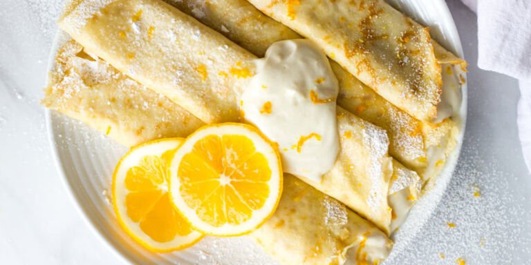 طرز تهیه کرپ با ماست