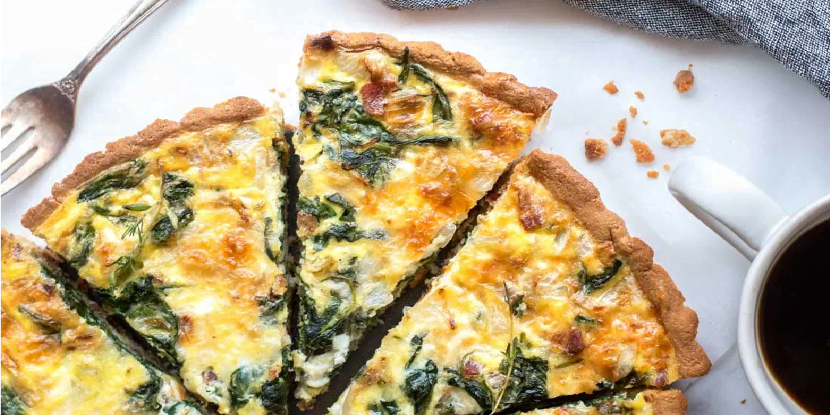 طرز تهیه کیش اسفناج