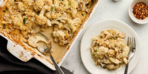 طرز تهیه کاسرول گل کلم