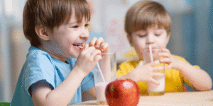 شیر پرچرب برای کودکان