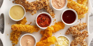 سس برای مرغ سوخاری