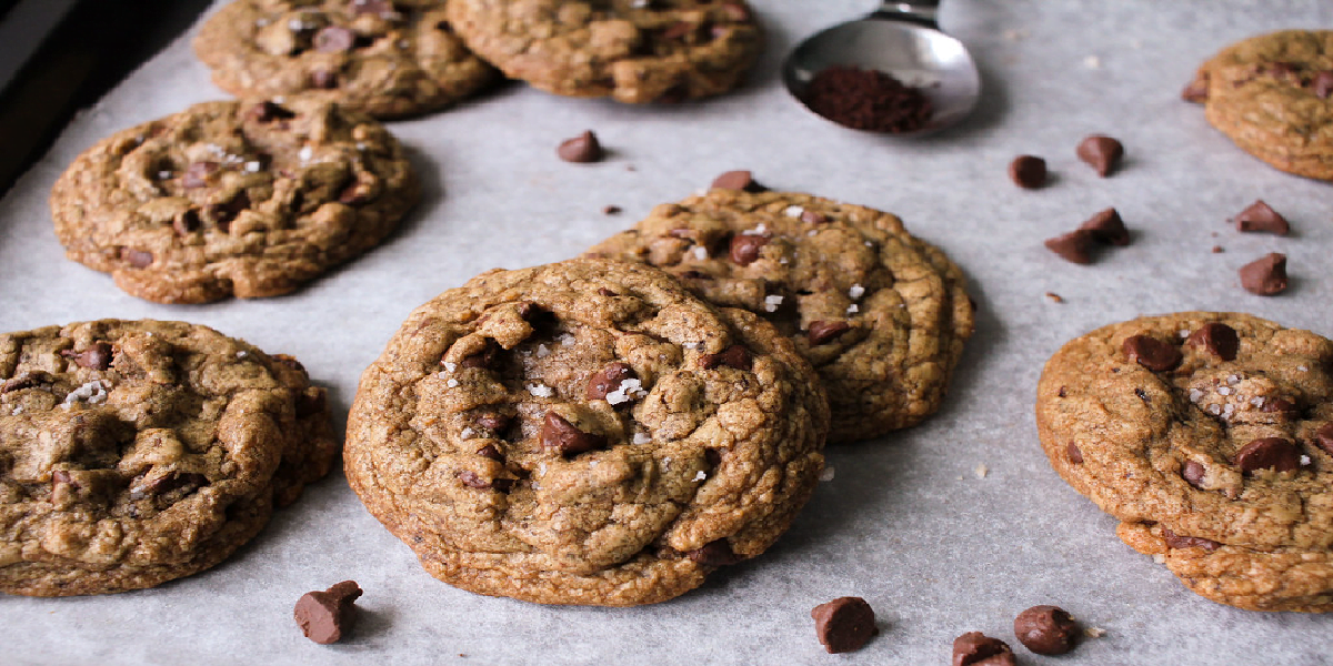 بیسکوییت قهوه و شکلات