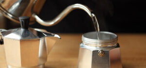 دم کردن قهوه در موکاپات