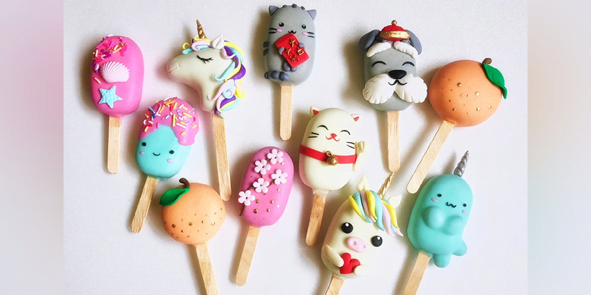 کیک بستنی چوبی