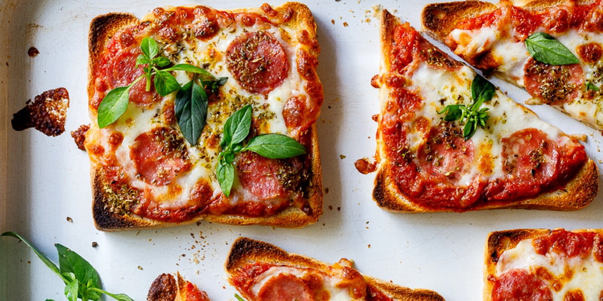 طرز تهیه پیتزا خانگی در توستر