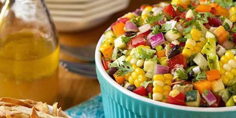 طرز تهیه سالاد مکزیکی