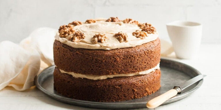 کیک قهوه و نسکافه