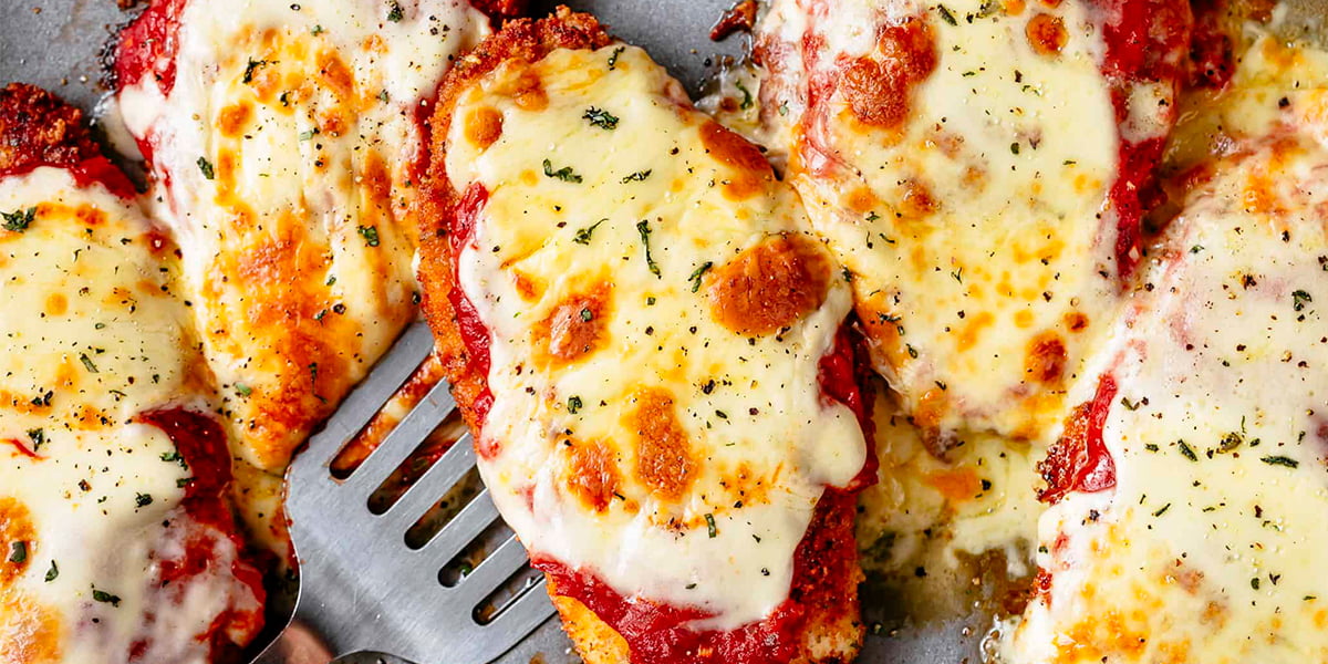 شنیسل مرغ با پنیر