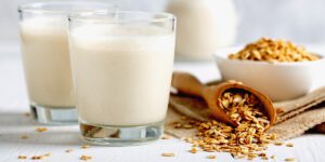 طرز تهیه شیر جو دوسر وگان