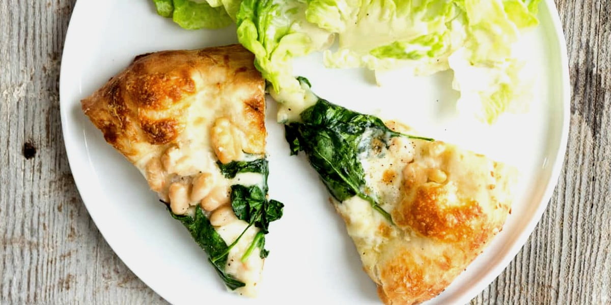 طرز تهیه پیتزا با اسفناج