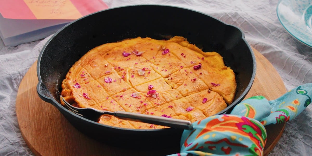 طرز تهیه خاگینه با شیر