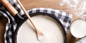 طرز تهیه سس بشامل گیاهی