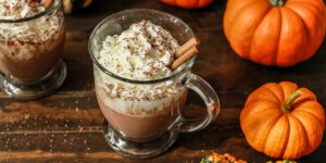 هات چاکلت کدو حلوایی