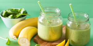 اسموتی اسفناج و موز