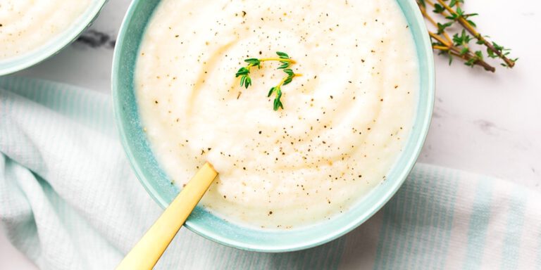 طرز تهیه سوپ گل کلم با پنیر: پیش غذا برای شام