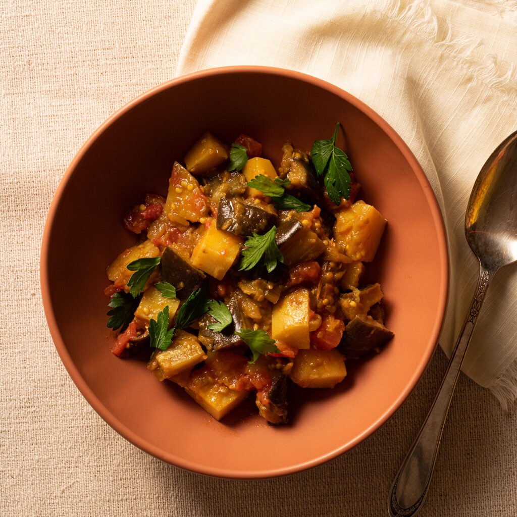 یتیمچه شامی خوشمزه و گیاهی