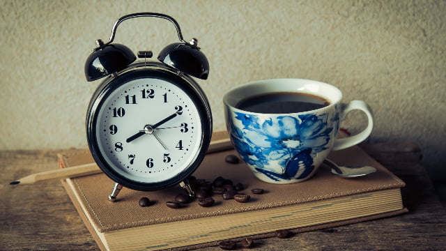 بهترین زمان مصرف قهوه