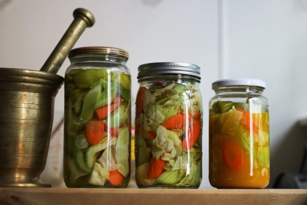 ترشی و شوری جات تخمیری