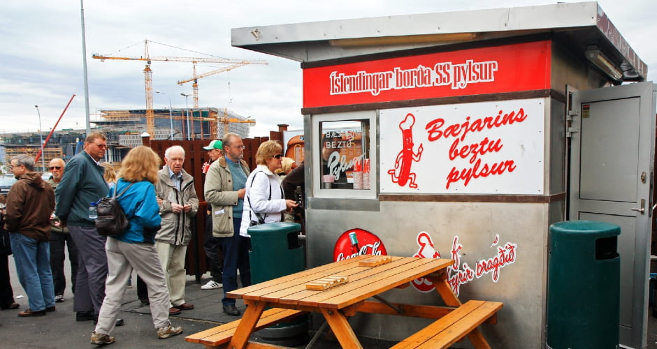 ریکیاویک ایسلند شهر بهترین هات داگ‌های جهان