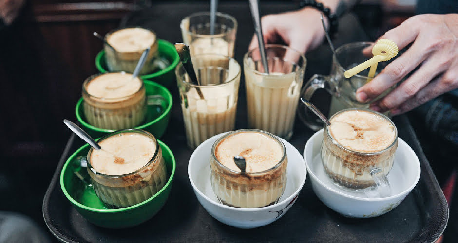 قهوه ویتنامی با تخم مرغ