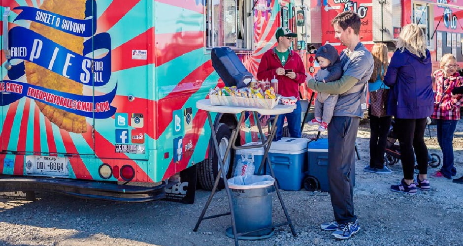 کامیون‌های مواد غذایی دالاس آمریکا