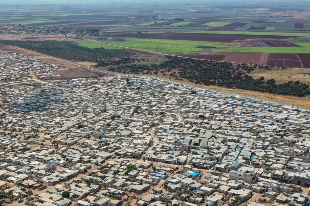 کمپ آوارگان سوری 