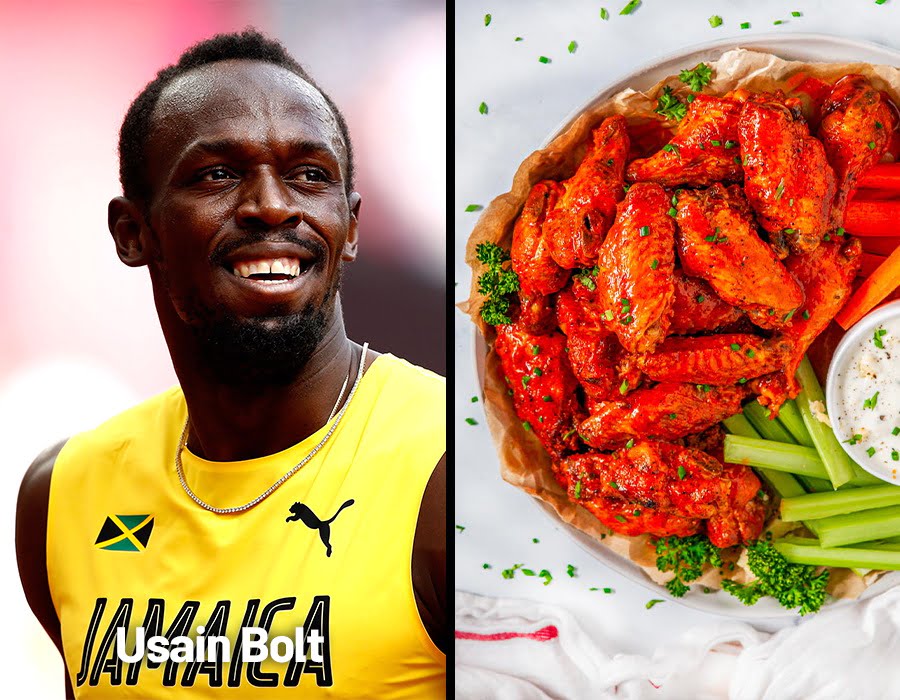 عادات غذایی یوسین بولت