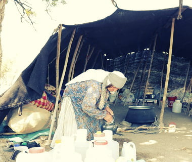 آشپزخانه عشایری