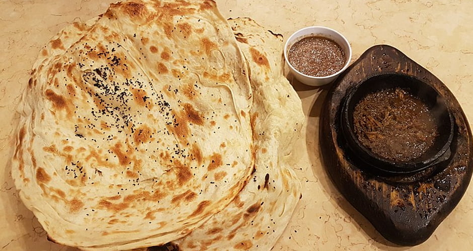 نان ملاوه یا ملوح یا ملاوح و انواع نان در خاورمیانه