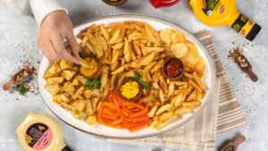 طرز تهیه سیب زمینی تنوری در فر