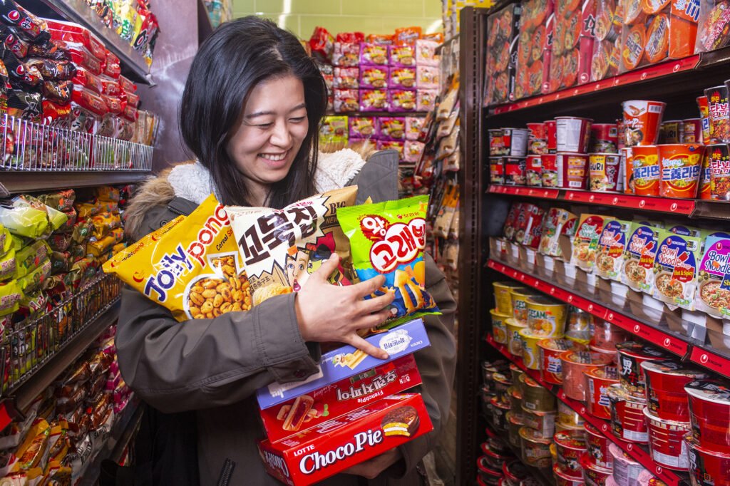 اسنک کره ای 