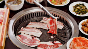 باربیکیوی کره ای در خارج از این کشور