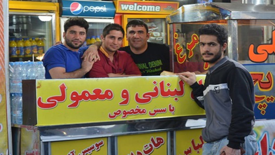 جایگاه های ثابت عرضه غذا در ترمینال آزادی  