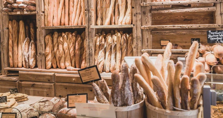 انواع نان باگت 