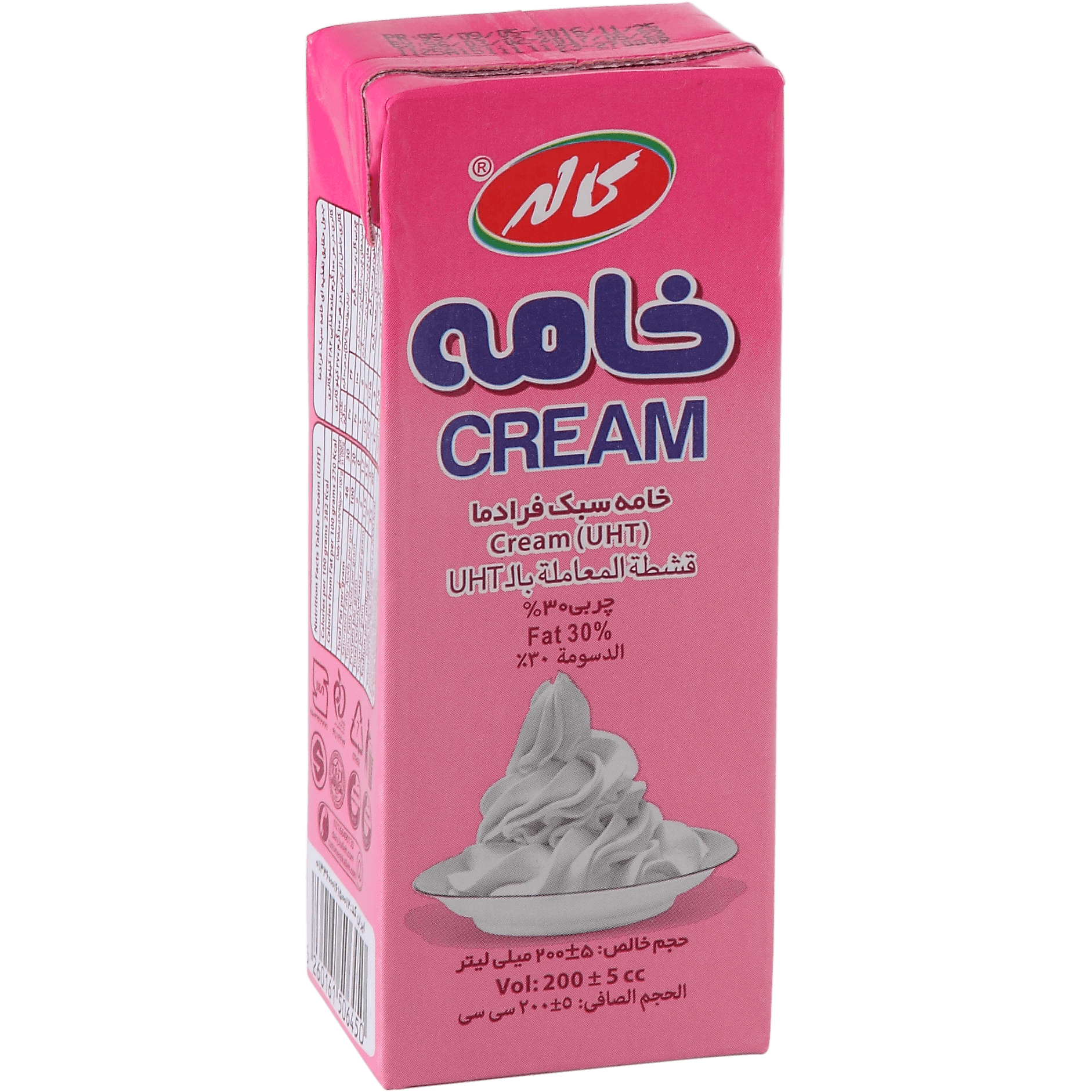 خامه صبحانه ساده تتراپک