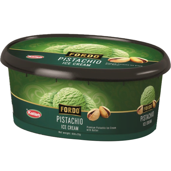 بستنی پسته‌ای کاله (Pistachio)