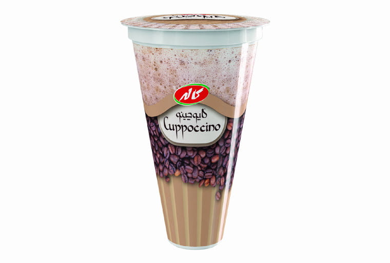 Cappuccino ice-cream