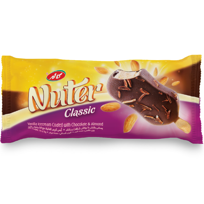 vanilla nutter icecream