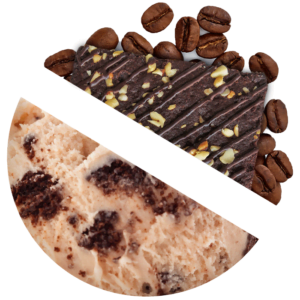 Coffee with Brownie Cake ice cream