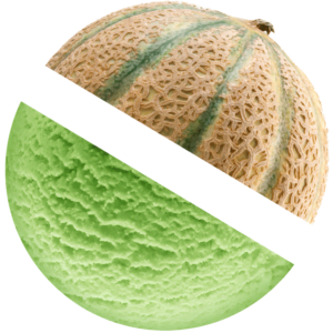 Cantaloupe ice cream