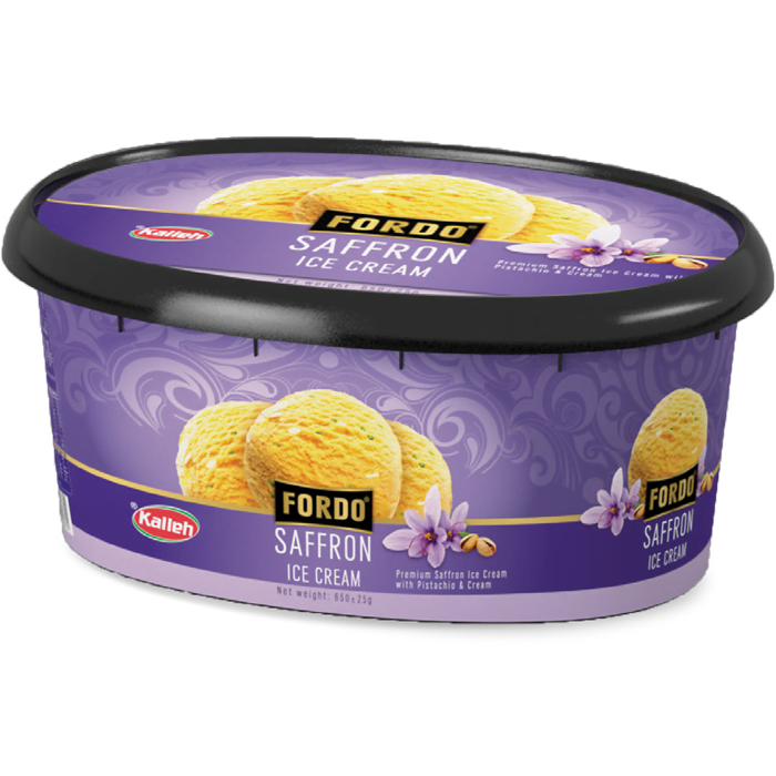 saffron-fordo saffron Ice-cream with pistachio