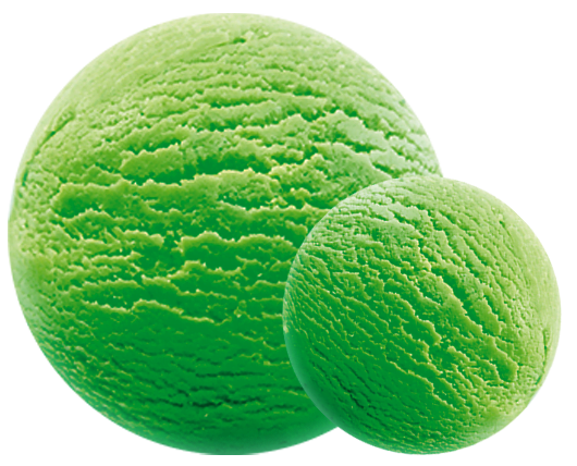 بستنی سیب ترش